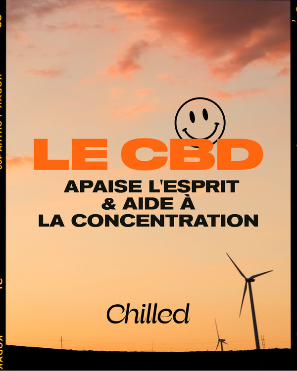 Chilled - l'arrivée en France du CBD. Les bienfaits