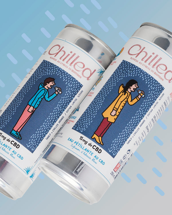 Collaboration #1 – Ivan Pif X Chilled CBD Water